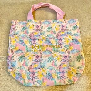 LoveShackFancy Superga Floral Canvas Bag